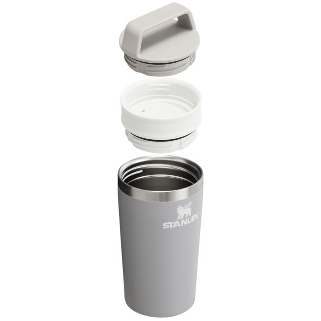 Stanley - termos tip cana cafea - Cafe-To-Go Travel Mug - Gri - 0.35 L