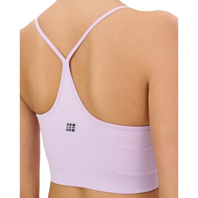 Bustieră alergare CEP Core Run Light Support Bra | susținere ușoară - lilac