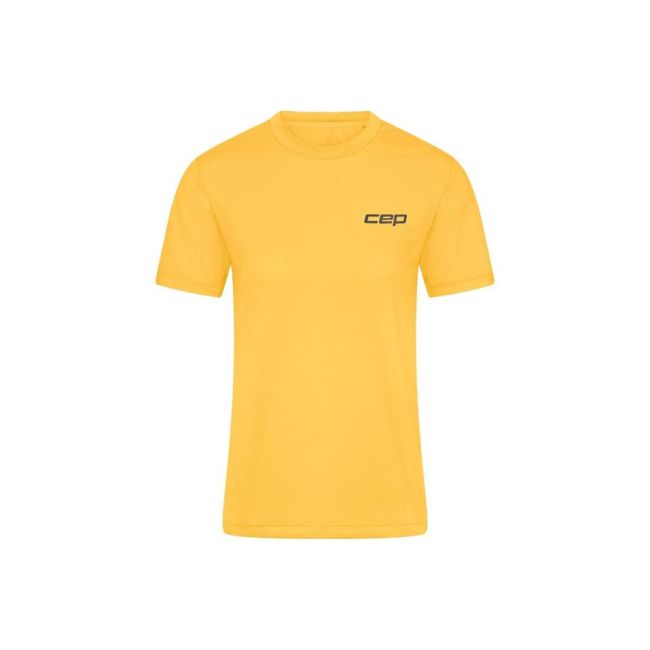 CEP - tricou tehnic - run shirt short sleeve - marigold