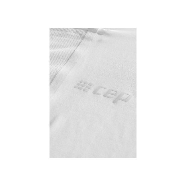 CEP - tricou tehnic femei - the run shirt short sleeve v4 - white