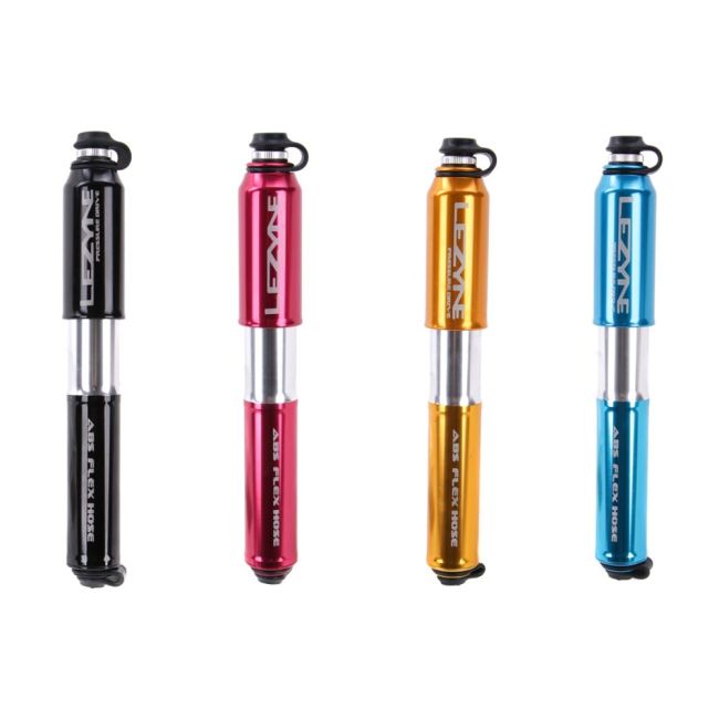 Lezyne - mini pompa - CNC Pressure Drive Medium - 120 psi I 8.3 bar - gold