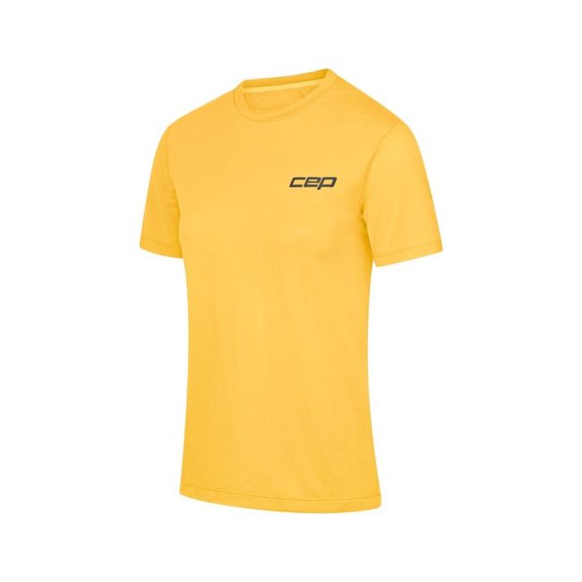 CEP - tricou tehnic - run shirt short sleeve - marigold