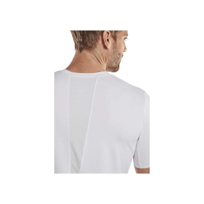 CEP - tricou tehnic femei - the run shirt short sleeve v4 - white