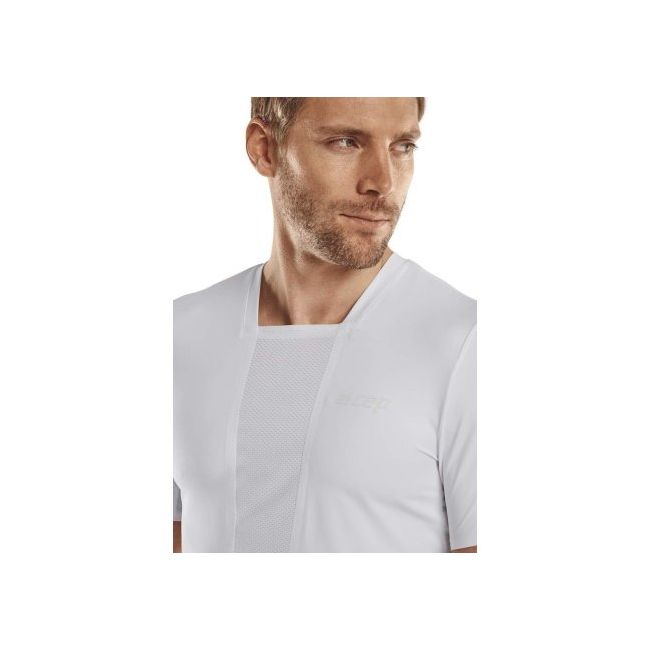 CEP - tricou tehnic femei - the run shirt short sleeve v4 - white