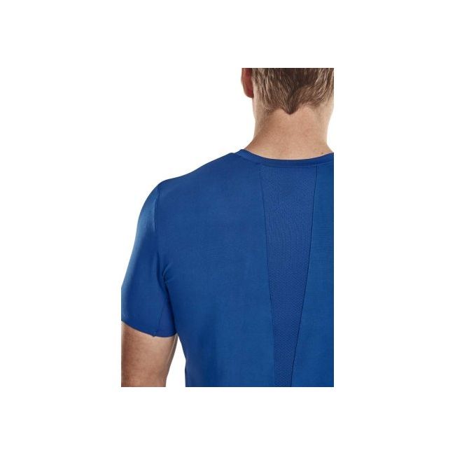 CEP - tricou tehnic femei - the run shirt short sleeve v4 - blue
