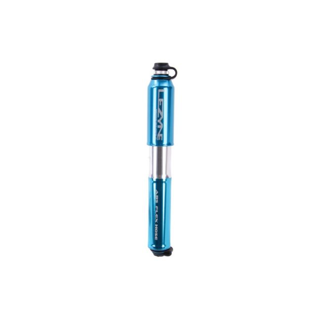 Lezyne - mini pompa - CNC Pressure Drive Medium - 120 psi I 8.3 bar - albastru