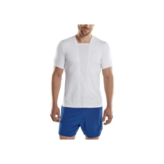 CEP - tricou tehnic femei - the run shirt short sleeve v4 - white