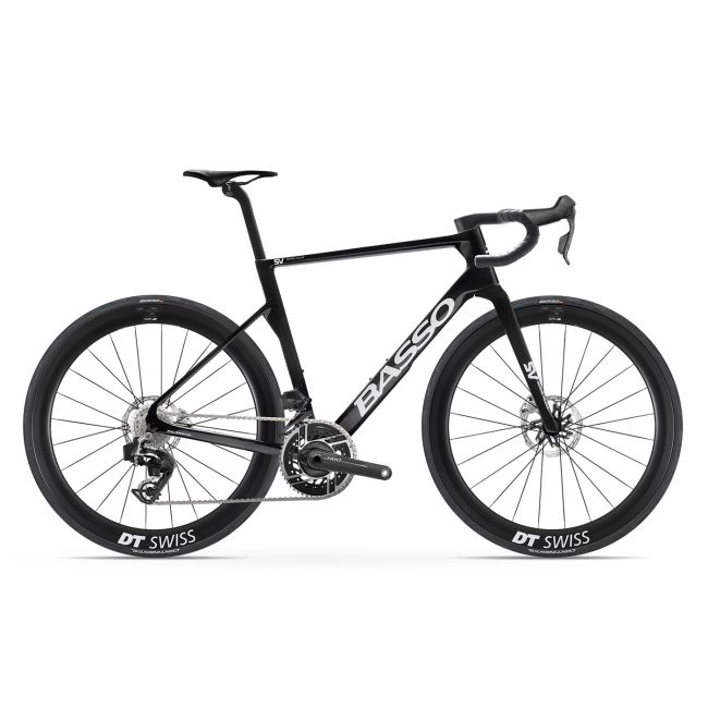 Bicicletă șosea Basso SV SRAM Red AXS - Pure Black