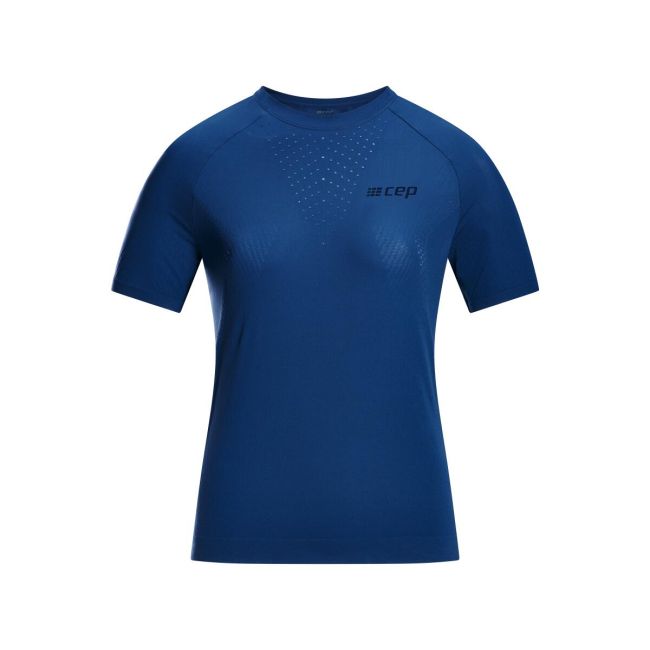 CEP - tricou tehnic - ultralight seamless shirt short sleeve v2 W - dark blue