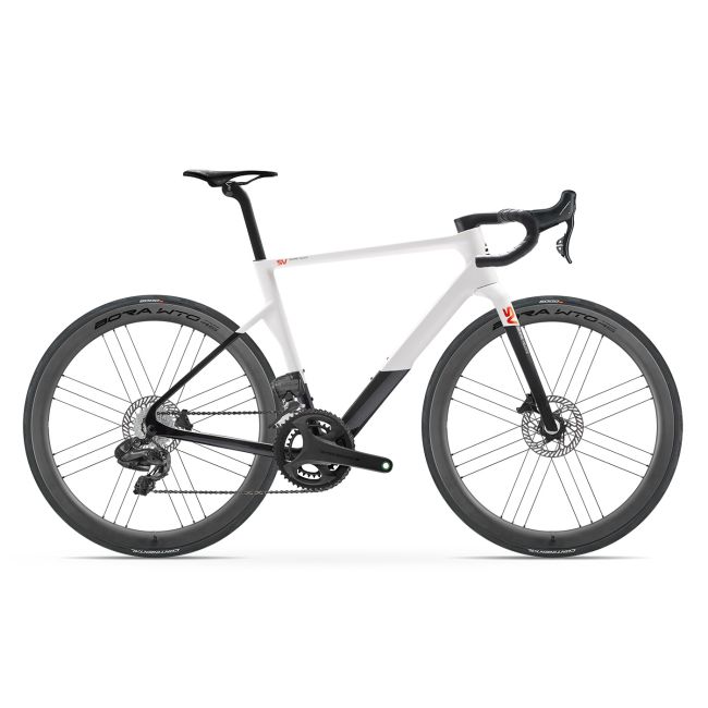 Bicicletă șosea Basso SV Campagnolo Super Record S - Burano White