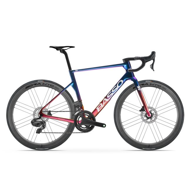 Bicicletă șosea Basso SV Campagnolo Super Record S - Viola Galaxy