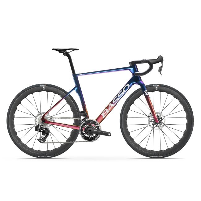 Bicicletă șosea Basso SV SRAM Red AXS - Viola Galaxy