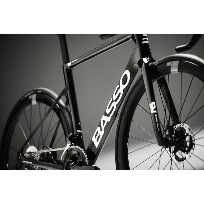 Bicicletă șosea Basso SV SRAM Red AXS - Pure Black