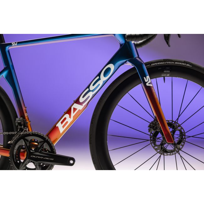 Bicicletă șosea Basso SV Campagnolo Super Record S - Viola Galaxy