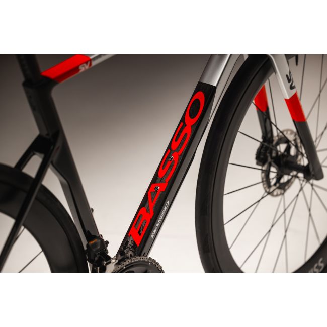 Bicicletă șosea Basso SV Campagnolo Super Record S - Rosso Vivo