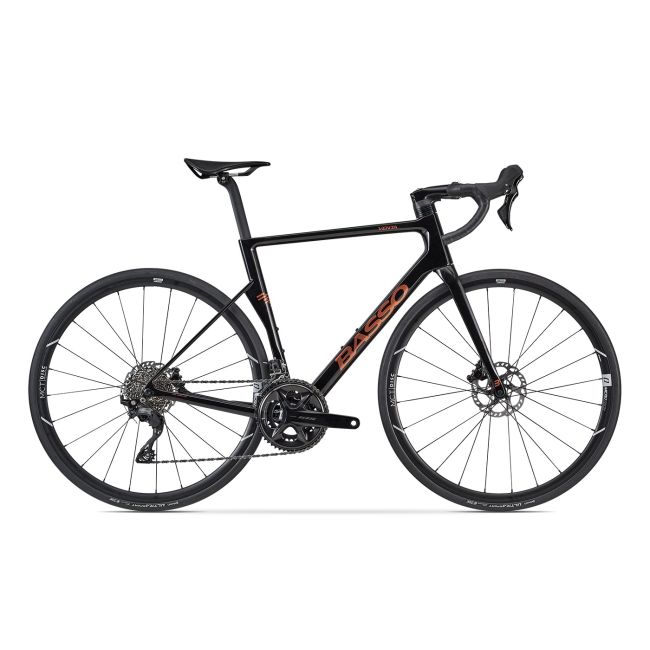 Bicicletă șosea Basso Venta R Shimano 105 - Magma Black Glossy