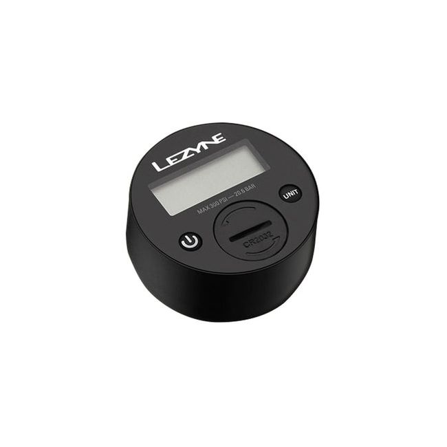 Lezyne - pompa podea - CNC Digital Drive 3.5 - manometru - Schrader I Presta - neo metallic - 220 psi
