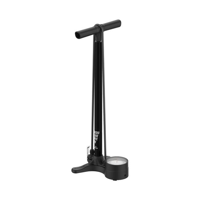 Lezyne - pompa podea - Macro HV Floor Drive DV - manometru - Schrader I Presta - negru - 100 psi