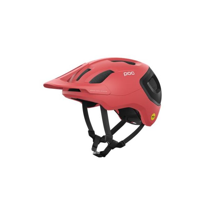 POC - casca MTB - Axion Race Mips - Ammolite Coral I Uranium Black I Matt