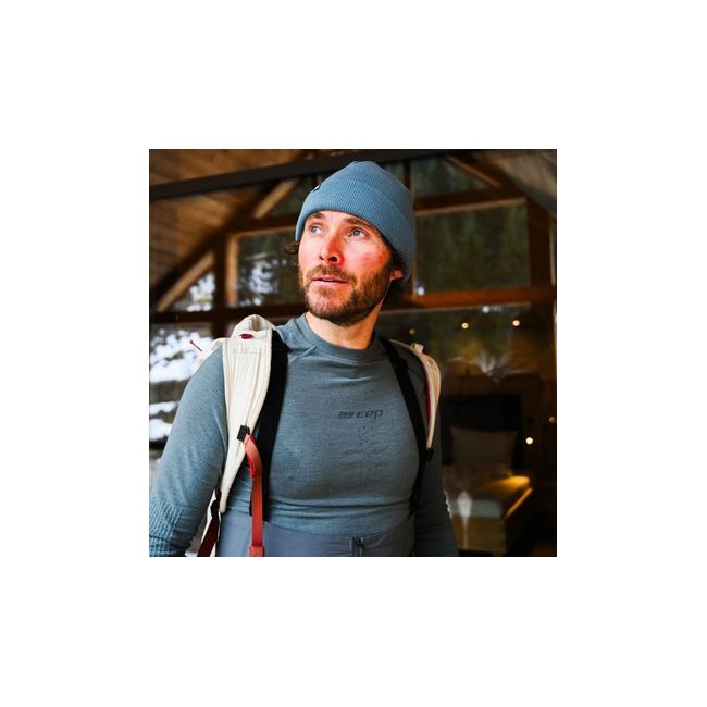 CEP - caciula - cold weather merino beanie - blue grey