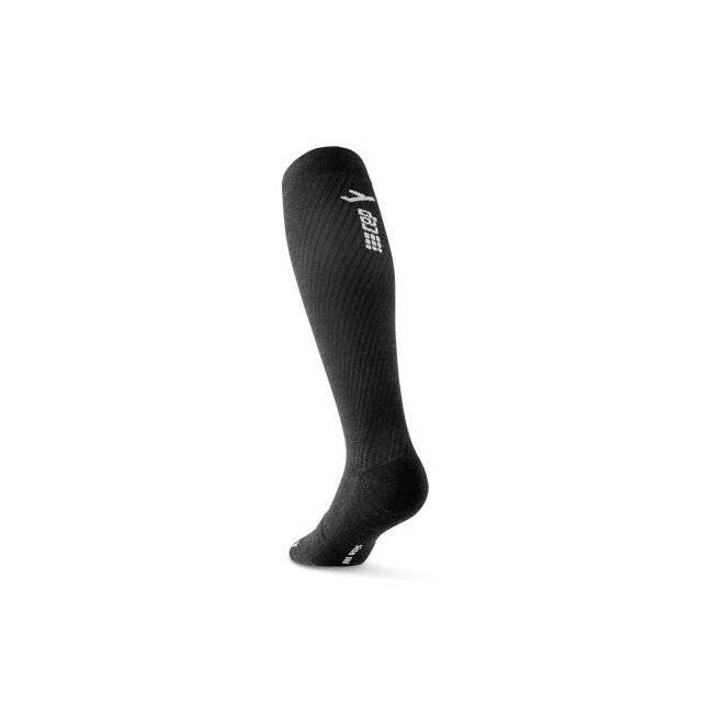 CEP - sosete compresie inalte - flight socks tall W - black