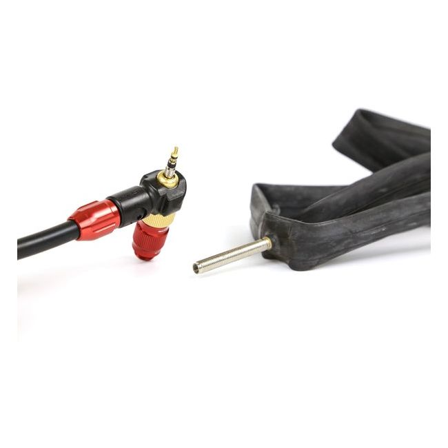 Lezyne - pompa podea - CNC Digital Drive 3.5 - manometru - Schrader I Presta - neo metallic - 220 psi