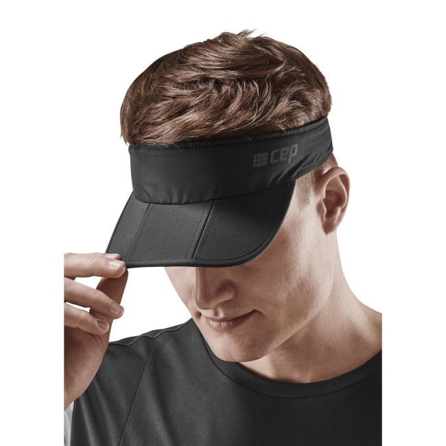CEP - vizor - the run visor - black