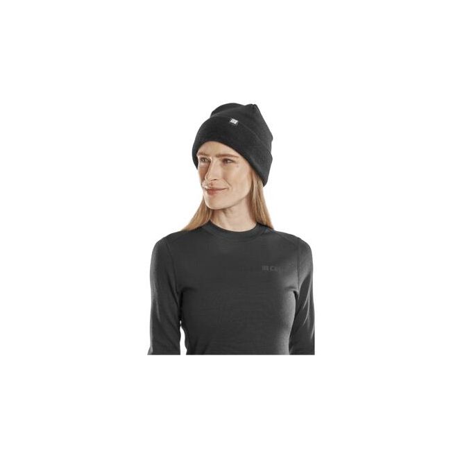 CEP - caciula - cold weather merino beanie - black