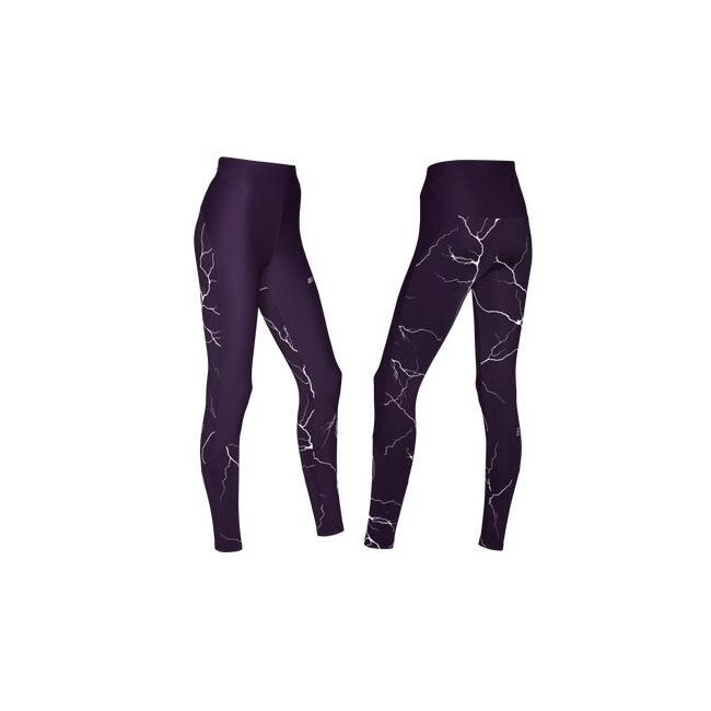 CEP - colanti - reflective tights - purple