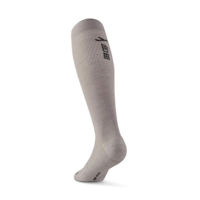 CEP - sosete compresie inalte - flight socks tall - light grey