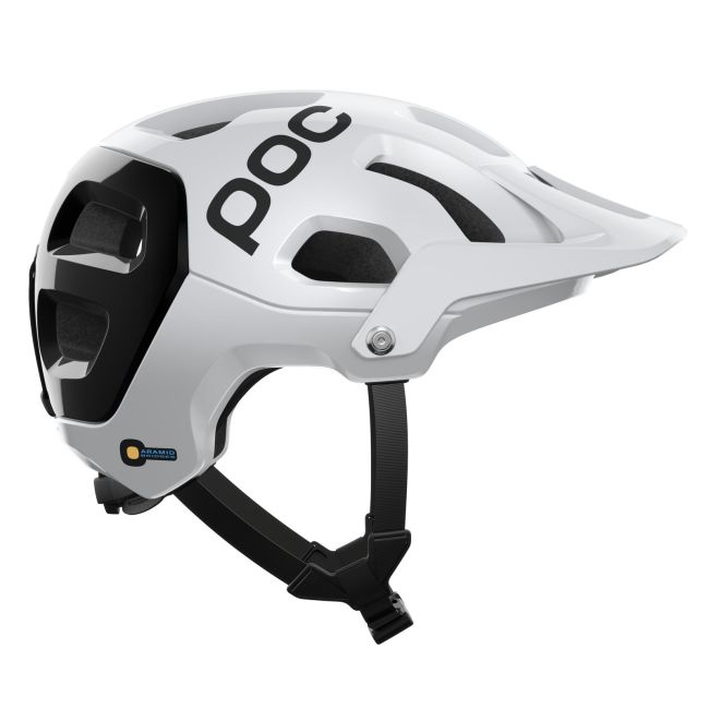 POC - casca MTB - Tectal Race Mips - Hydrogen White I Uranium Black