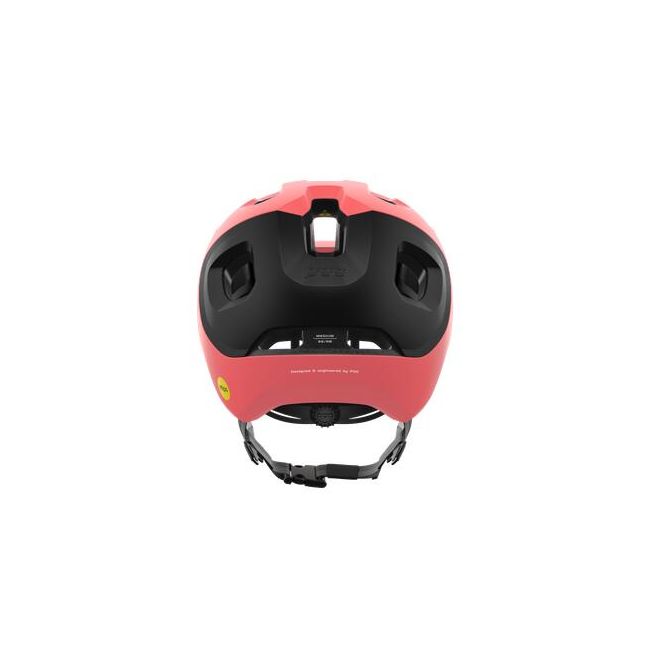POC - casca MTB - Axion Race Mips - Ammolite Coral I Uranium Black I Matt