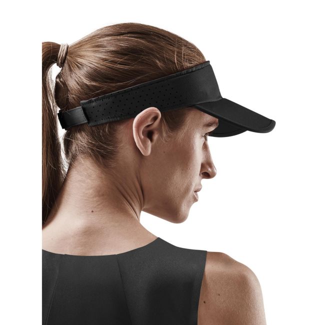 CEP - vizor - the run visor - black