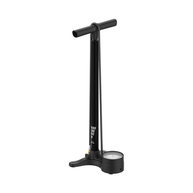 Lezyne - pompa podea - Macro HV Floor Drive DV - manometru - Schrader I Presta - negru - 100 psi