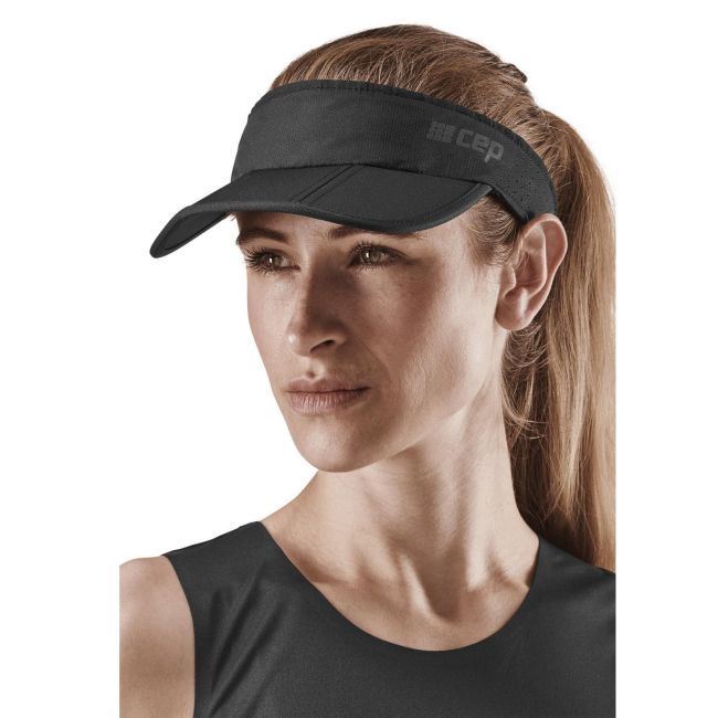 CEP - vizor - the run visor - black