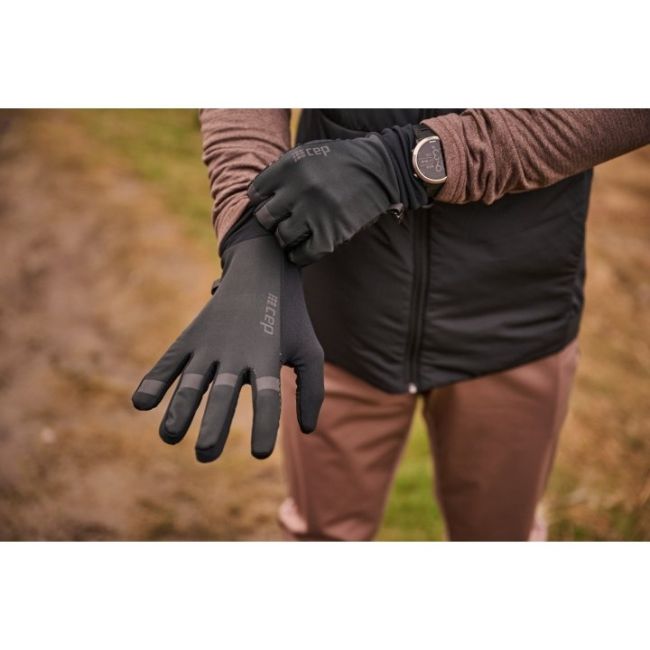 CEP - manusi - cold weather gloves v2 - black