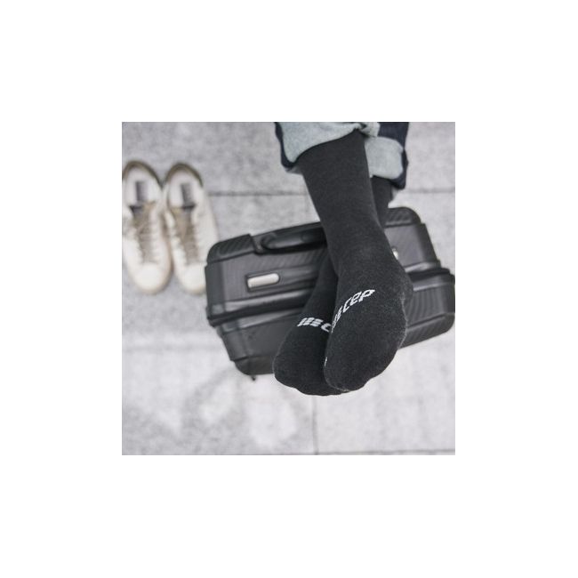 CEP - sosete compresie inalte - flight socks tall W - black