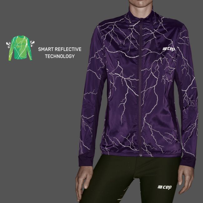 CEP - jacheta - reflective windbreaker W - purple