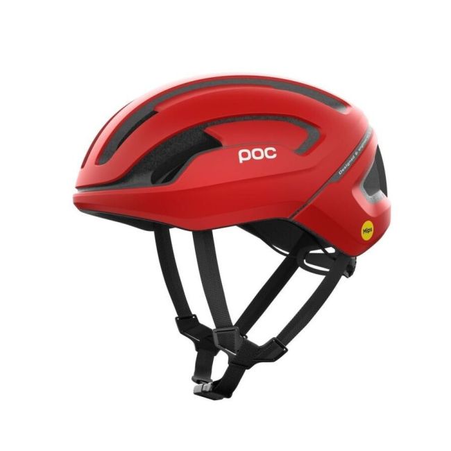 POC - casca ciclism sosea - Omne Air Mips - Prismane Red Matt