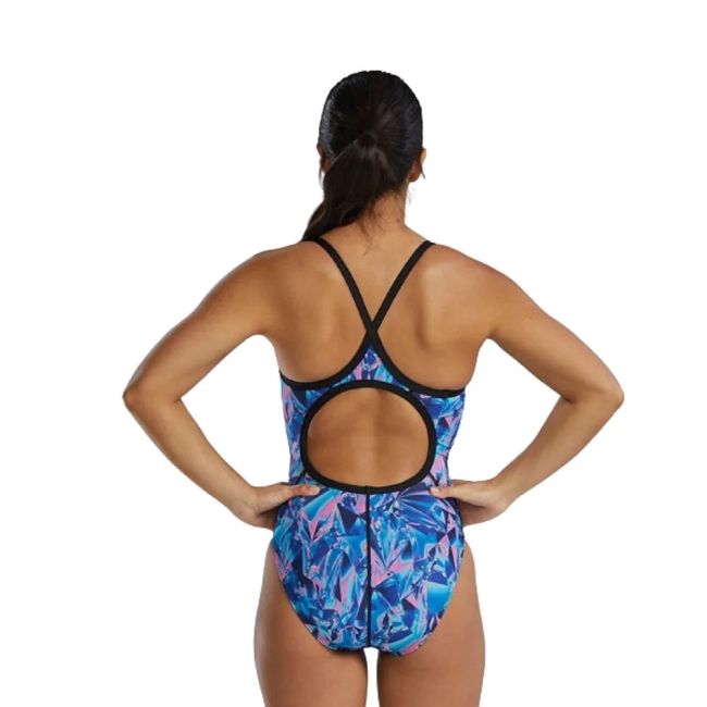 TYR - costum de baie intreg W - DIAMONDFIT CRYSTAL - Navy Pink