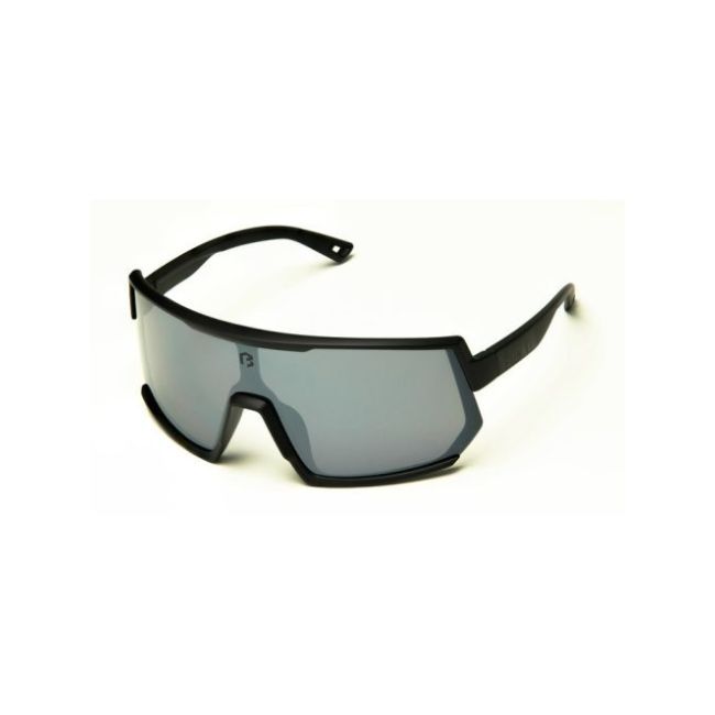 Bikefun - ochelari de soare - Eclipse cat 3 - smoke gray lens I white mirror