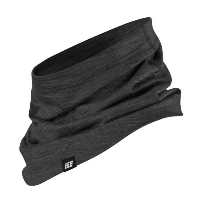 CEP - incalzitor gat - cold weather merino neckwarmer - black