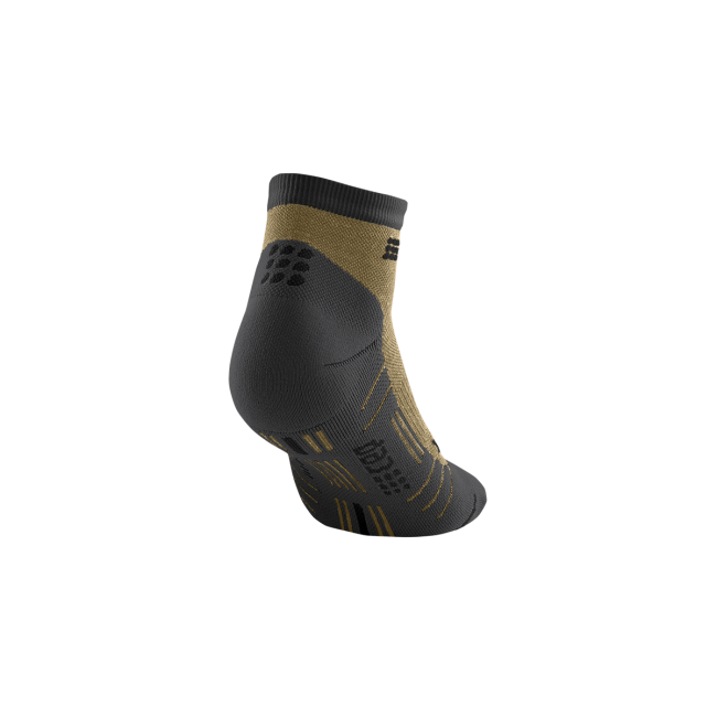 CEP - sosete compresie peste glezna - hiking light merino low-cut socks W - sand | grey