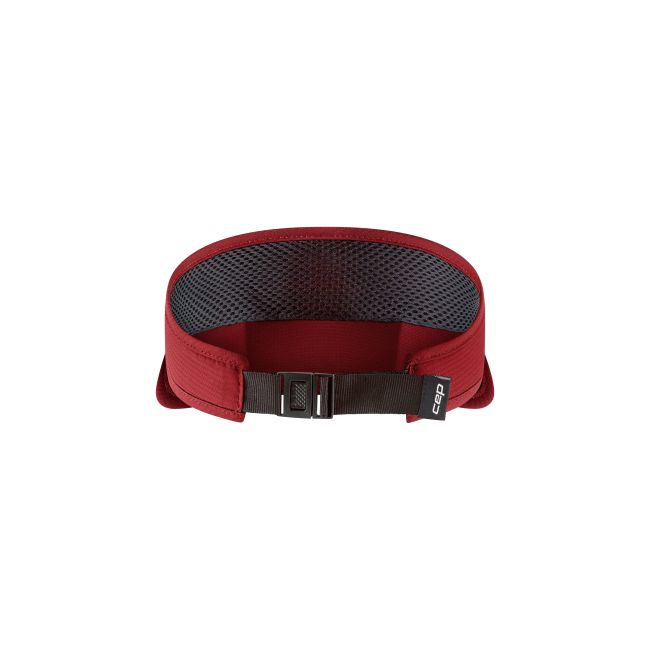 CEP - vizor - run foldable visor - burgundy