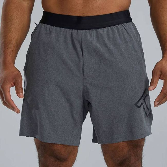 TYR - pantaloni scurți - Men's Hydrosphere Unbroken Unlined 7 - gri
