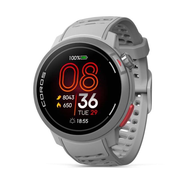 Coros - Pace Pro - ceas multisport GPS - curea silicon - Gri