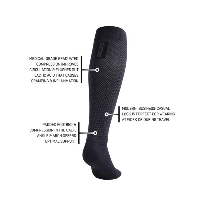 Sosete compresie înalte CEP Business Socks Tall V2 - albastru | Barbati