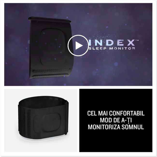 Monitor somn pentru brat Garmin Index Sleep Monitor S/M