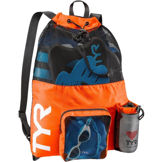 TYR - rucsac - Big Mesh Mummy - portocaliu fluo - 40L