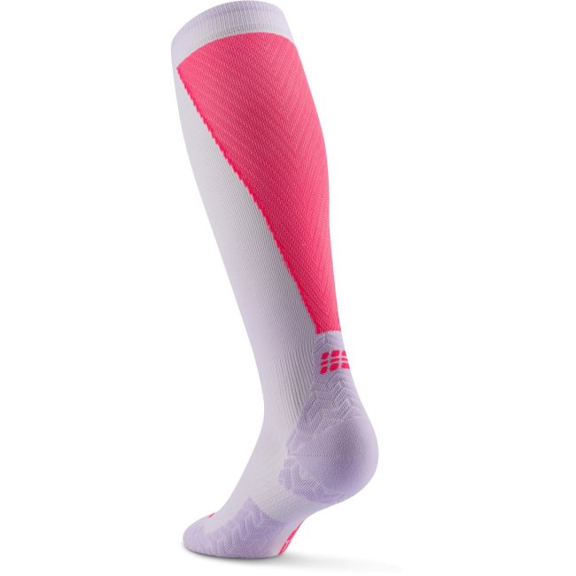 CEP - sosete compresie inalte - run ultralight socks tall 4.0 W - lilac | pink